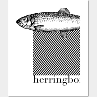 Herringbone Posters and Art